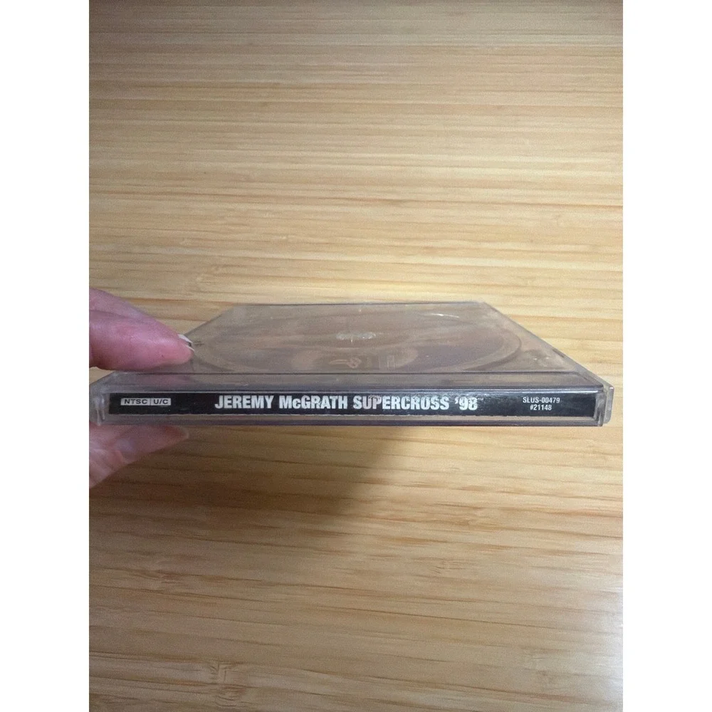Jeremy McGrath Supercross 98 PS1 PlayStation No‎ Manual Untested